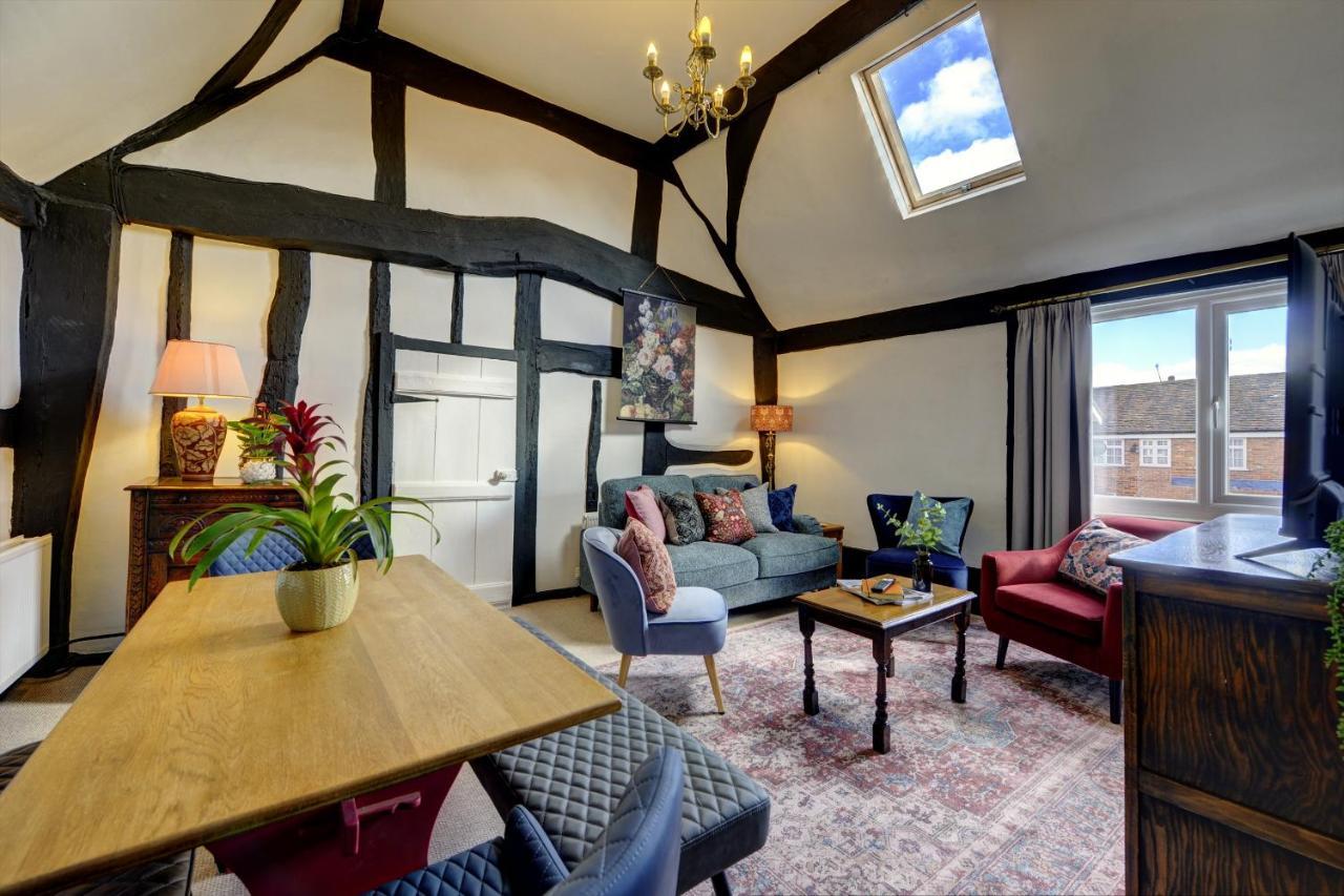 Loft Cottage By Spa Town Property - 2 Bed Tudor Retreat Near To Stratford-Upon-Avon, Warwick & Solihull Eksteriør billede